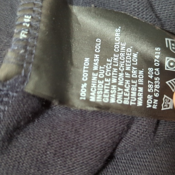 Nautica Men's Long Sleeve Navy 3/4 Zip Pullover Shirt 100% Cotton Size XL - Picture 5 of 5